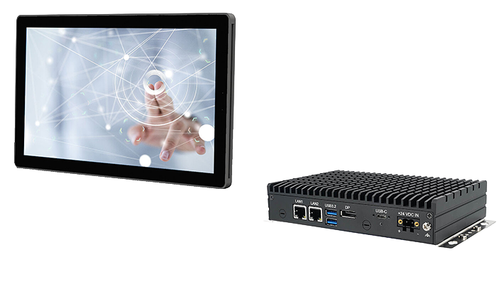 BPCPRO X51 and Industrial 4K Touch Monitor