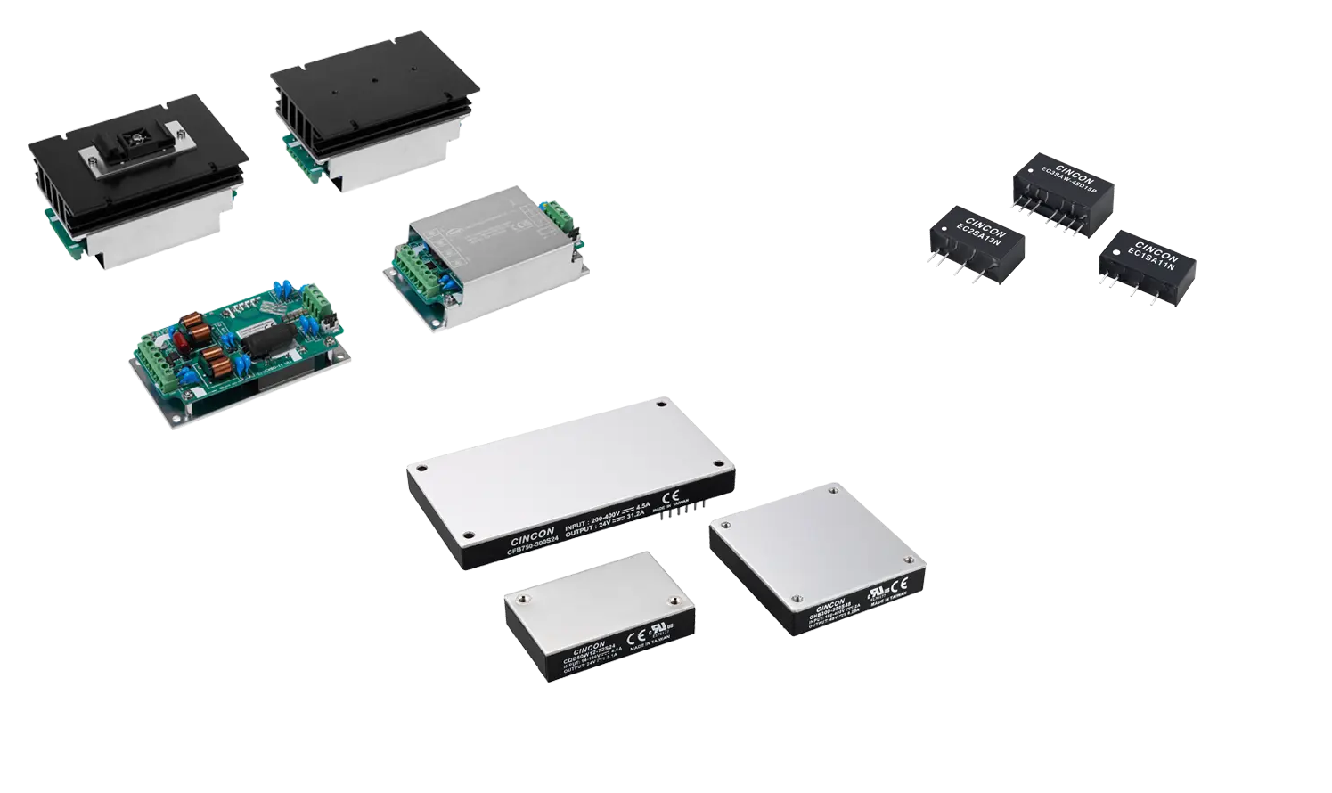 Cincon Product Format Categories
