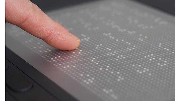 Braille Computer Mobile Braille Monitor – Tactile Display for Inclusive Accessibility | FORTEC